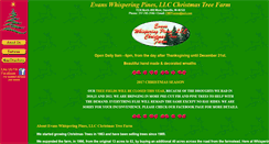 Desktop Screenshot of evanswhisperingpines.com